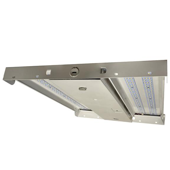 100W High Bay LED Lighting - 13910Lm - 0-10V Dimmable, ETL & DLC Premium - Linear High Bay - Damp Location Rated- LED Warehouse Lights