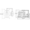 6 INCH ARCHITECTURAL LED RECESSED DOWNLIGHT KIT, COMMERCIAL GRADE, REFLECTOR TRIM AND FRAME, UL, ENERGY STAR