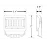 30W LED OUTDOOR MULTI-PURPOSE AREA FLOOD LIGHT, UL, DLC PREMIUM