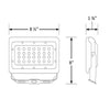 50W LED OUTDOOR MULTI-PURPOSE AREA FLOOD LIGHT, UL, DLC PREMIUM