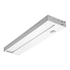 Dimmable Hardwired Under Cabinet LED Lighting, Linkable, UL Listed, Edge lit Technology, Warm White(2700k), White Finished 8" to 48"