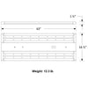 200W High Bay LED Lighting - 27820Lm - 0-10V Dimmable, ETL & DLC Premium - Linear High Bay - Damp Location Rated- LED Warehouse Lights