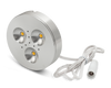 LEDQuant Set of 2 LED Dimmable Under Cabinet Lighting Kit - 3Watt LED Puck Lights