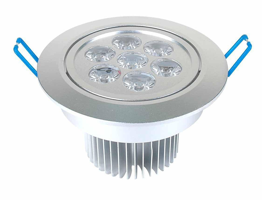 LEDQuant 7 Watt Dimmable Recessed LED Lighting Fixture, Recessed Downlight, Warm White