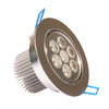 LEDQuant 7 Watt Dimmable Recessed LED Lighting Fixture, Recessed Downlight, Warm White