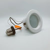 8Watt 3"- Inch ENERGY EFFICIENT ETL Dimmable LED Downlight Retrofit Baffle Recessed Lighting, 3000K Warm White LED Ceiling Light Damp Location- 600LM