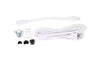 EASYPRO Dimmable Pluggable or Hardwired Under Cabinet LED Light, Linkable, Changeable CCT 3000K, 4000K or 6000K, ETL, 8" or 16"