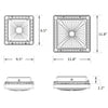 25W LED OUTDOOR CANOPY LIGHT, UL LISTED, DLC
